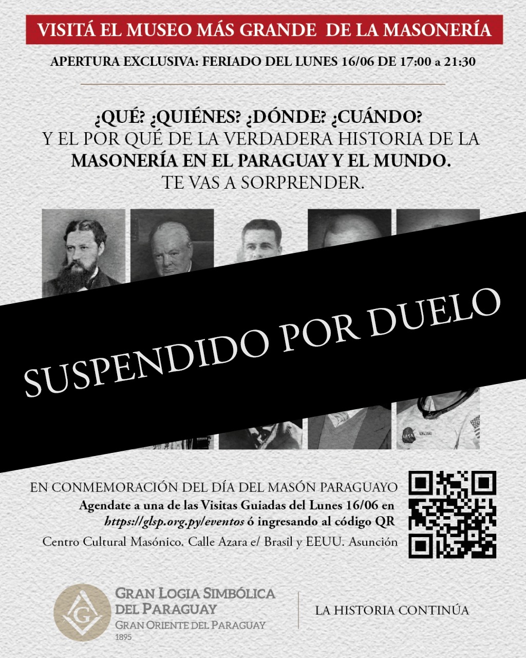 SUSPENDIDO Visita al Museo de la Masonería