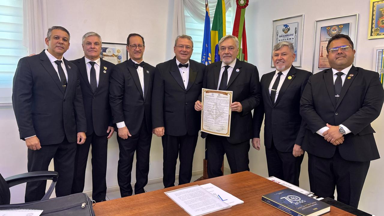 La GLSP, presente en el 70º Aniversario de la Muy Respetable Gran Logia de Santa Catarina